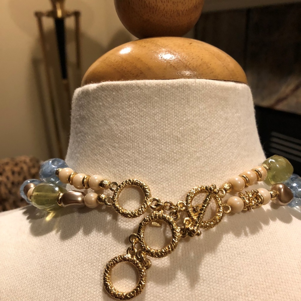 St. John Necklace and Earrings - Picture 2 of 7